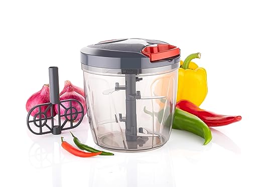 Clazkit Plastic Kitchen Dori Handy Vegetable and Fruit Chopper Machine