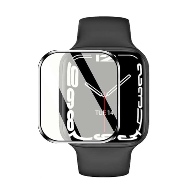 DPJ Tempered Glass Compatible with Apple Watch Series 7