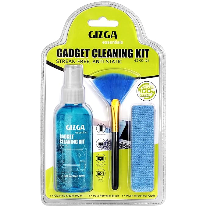 Buy Portronics Clean N Gadget Cleaning Kit with 3 Tip Brushes Cleaning