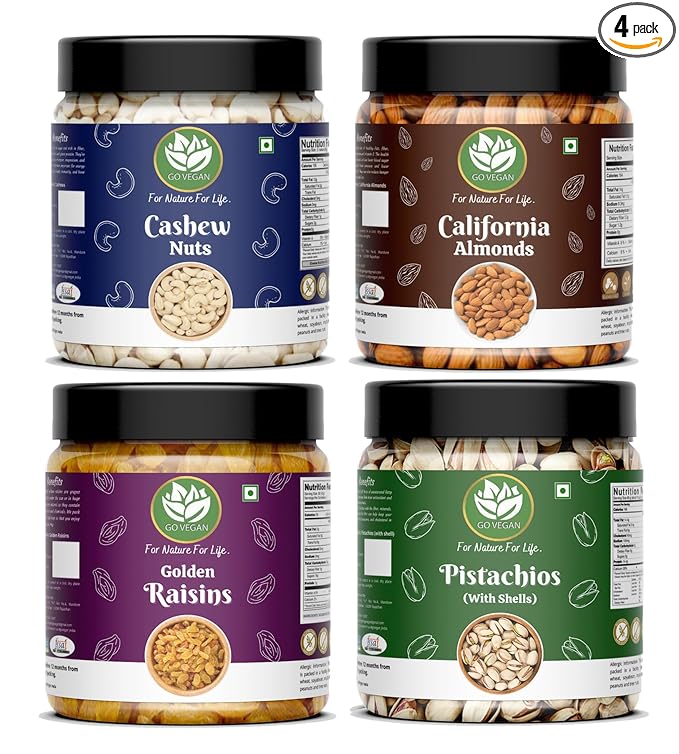 Go Vegan Dry Fruits Combo Pack