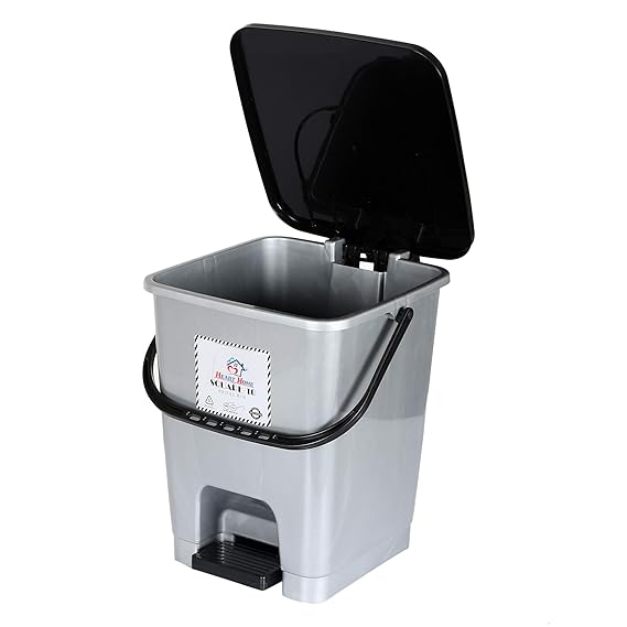 Heart Home Step-On Pedal Dustbin/Waste Bin with Lid