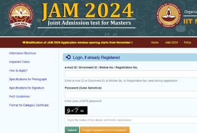 IIT JAM 2024 registration begins today at jam.iitm.ac.in; all