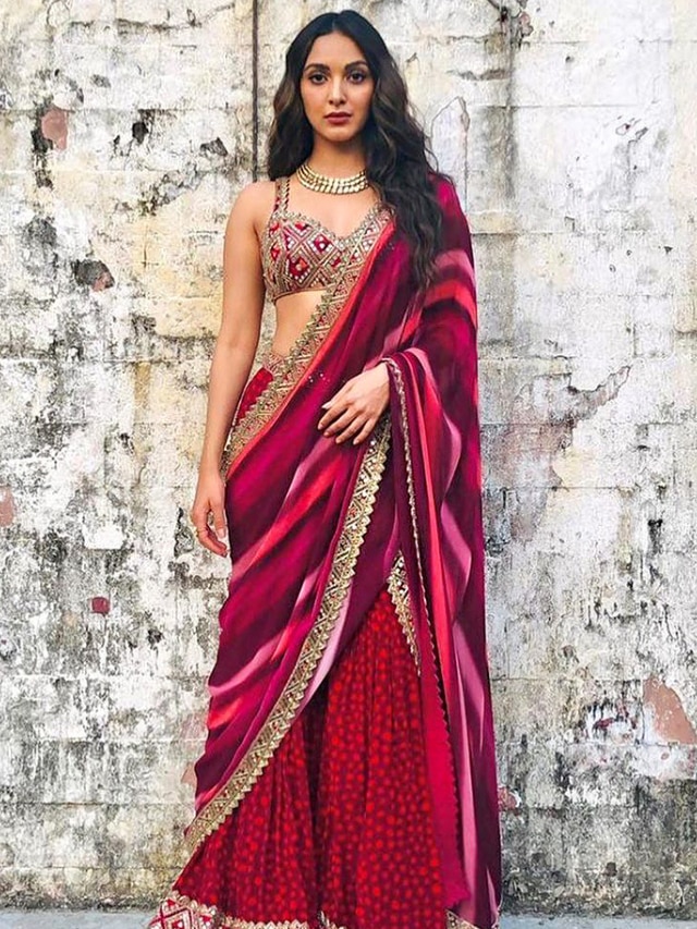 Top 10 Mind Blowing Lehengas From Kiara Advani’s Collection