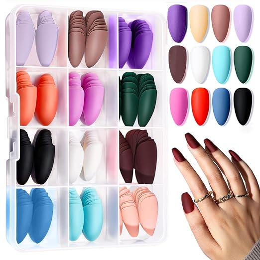 MAYCREATE® 12 Color press on nails Sets