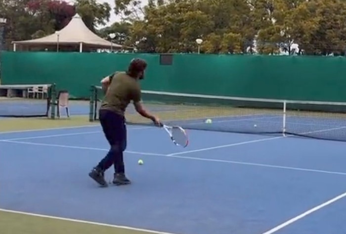 MS Dhoni Playing Tennis Ahead of IPL 2024 Auction Goes VIRAL