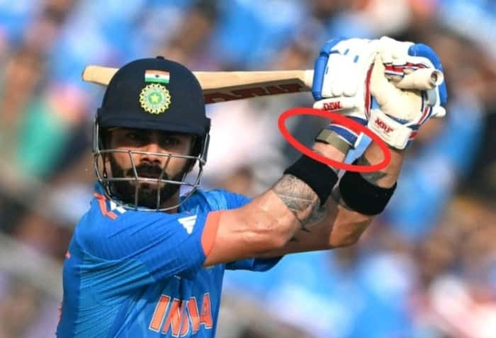 icc cricket world cup, world cup 2023, viral kohli band, virat kohli wrist band, viral kohli world cup, viral kohli total centuries, viral kohli whoop band, viral kohli smart band, viral kohli wrist band  