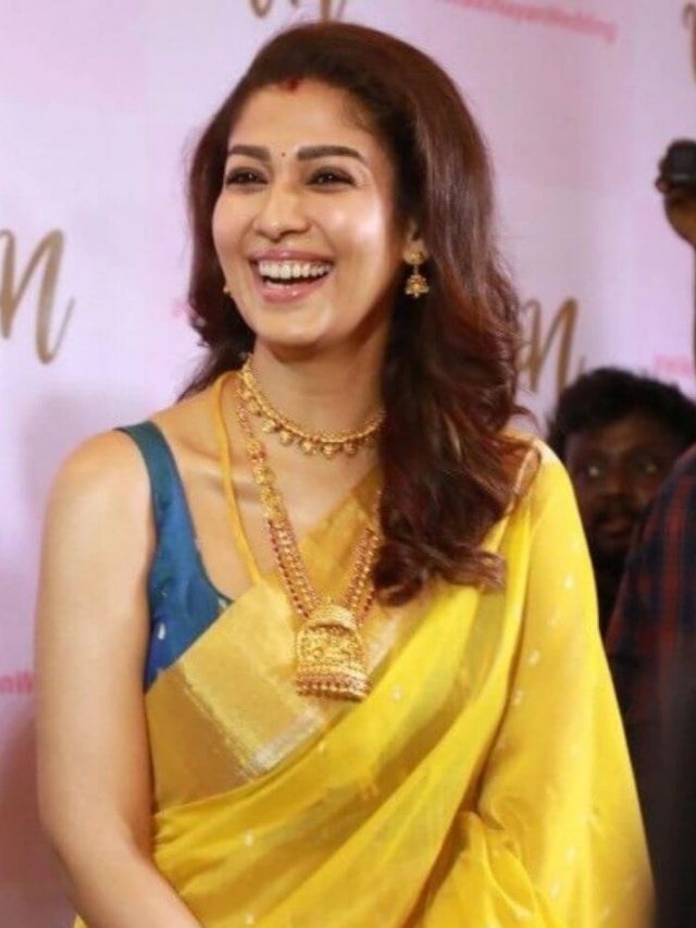 Sneak Peek Into Nayanthara's Gold Accessories In Traditional Drapes |  IWMBuzz