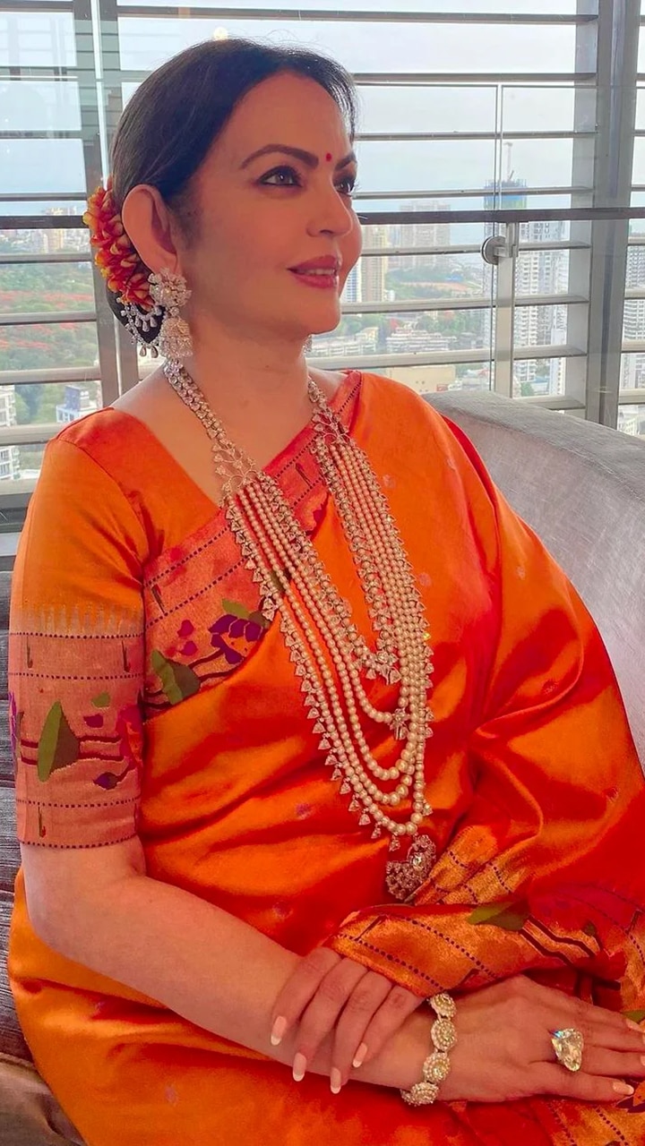 Nita Ambani's Stunning Indian Bridal Outfit