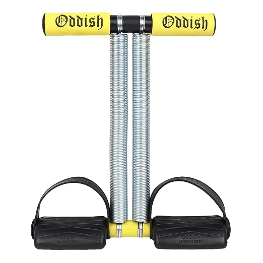 ODDISH; way to fitness Standrd Large And Wide Range Dual Spring Tummy Trimmer