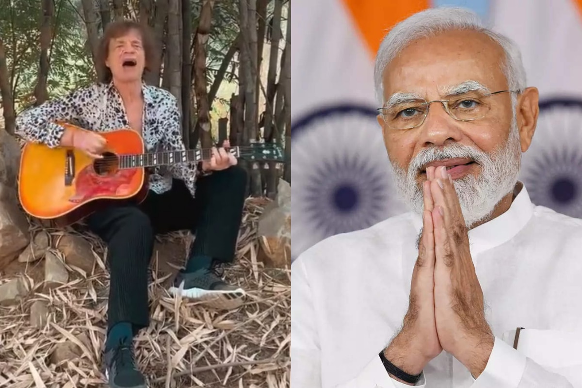 PM Modi Welcomes Legendary British Rock Artist Mick Jagger To India: Watch Video