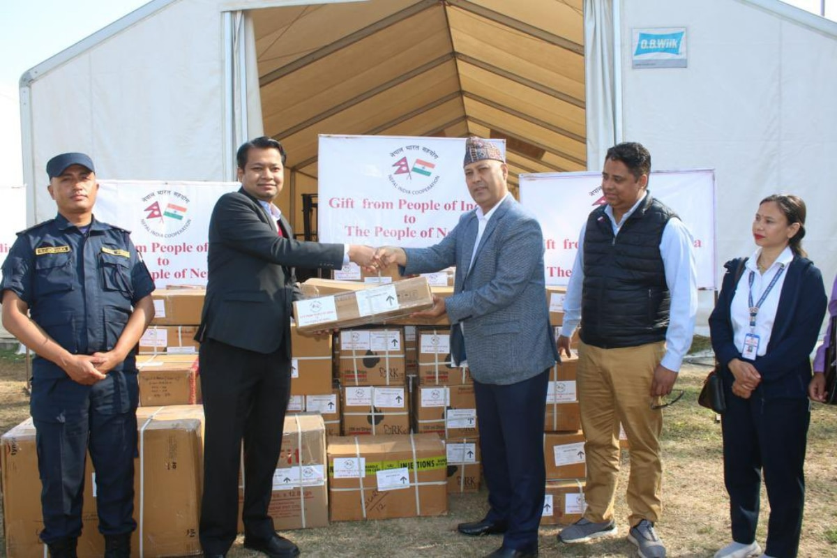 India Delivers Fourth Share Of Relief Items