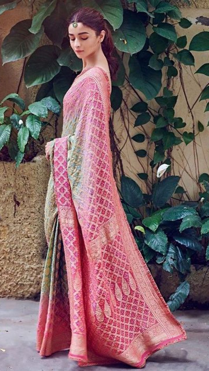 multi color zari weaving Jaipuri Rajasthani saree - Pramukh Fab - 4058116