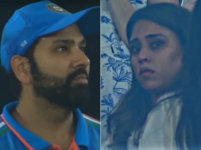 WATCH Rohit Sharma’s Wife Ritika Sajdeh Breaks Down After India Misses