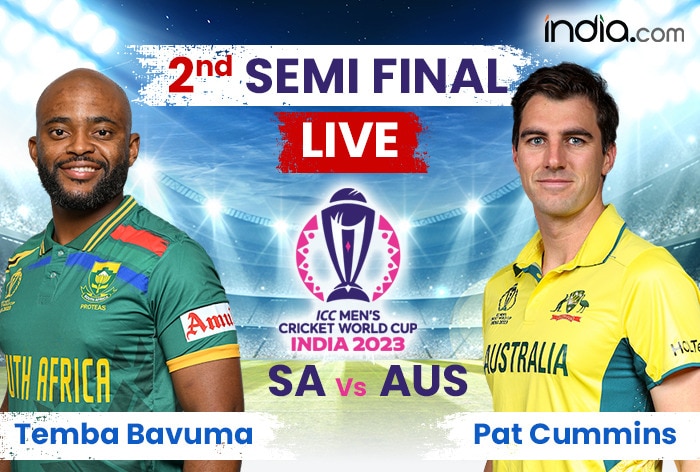 Live Updates Sa Vs Aus Odi Wc S F Score Australia Edge South Africa By Wickets Set