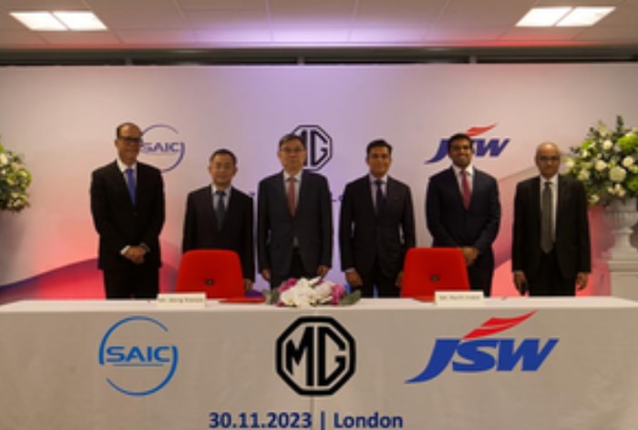 SAIC Motor, JSW Group Announce Joint Venture; Here