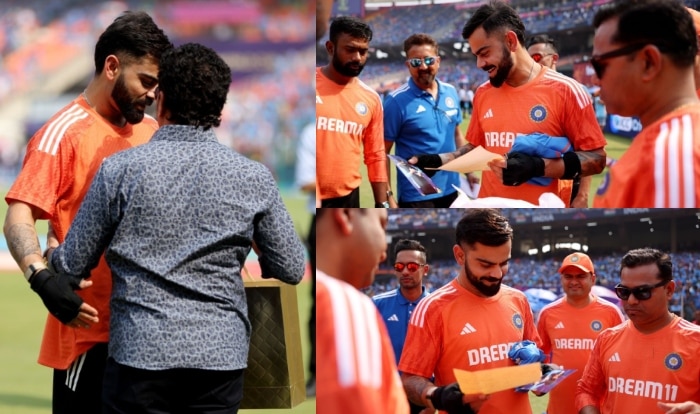 विश्व कप फाइनल से पहले सचिन तेंदुलकर ने विराट कोहली को दिया खास तोहफा; टीम इंडिया को मिला भगवान का आशीर्वाद