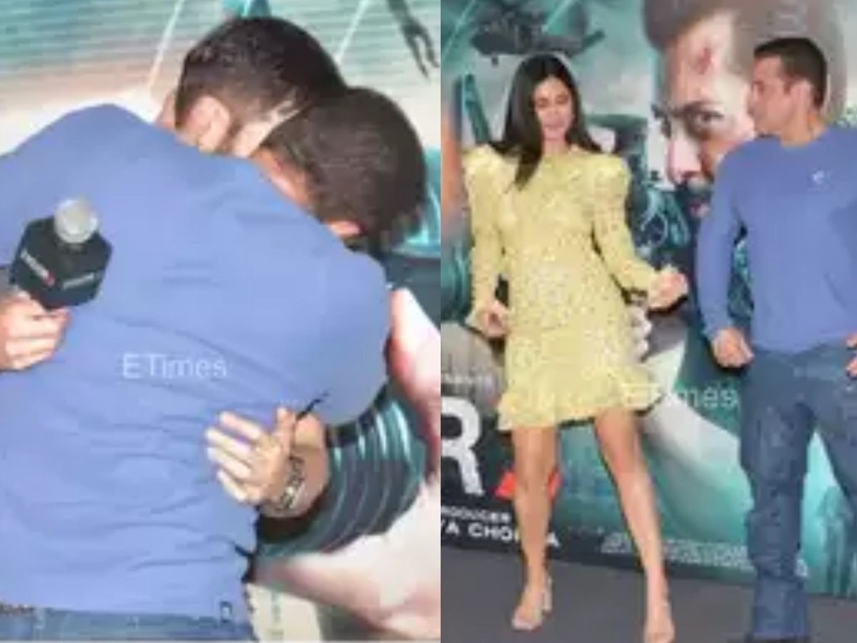 Tiger 3 : Salman Khan स्टेज पर सबके सामने Emraan Hashmi को किया Kiss, शर्म  से पानी-पानी हुए एक्टर