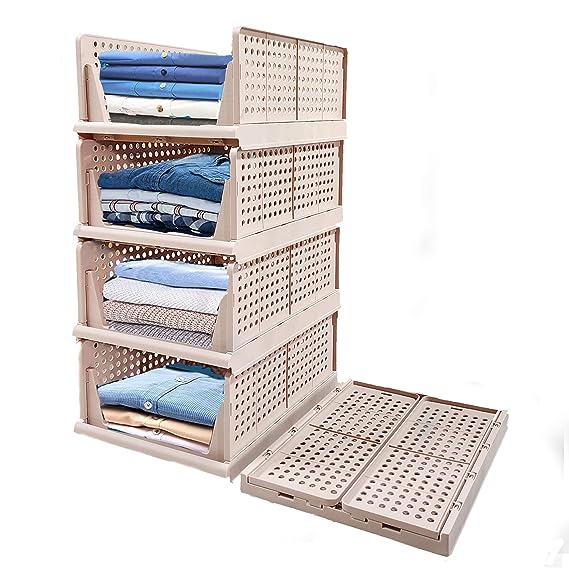 URBAN LUXY Clothes Organizer for Wardrobe Cupboard Organizer for Clothes