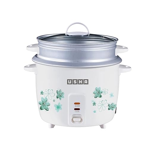 USHA RC18GS2 Steamer 700 Watt Automatic Rice Cooker