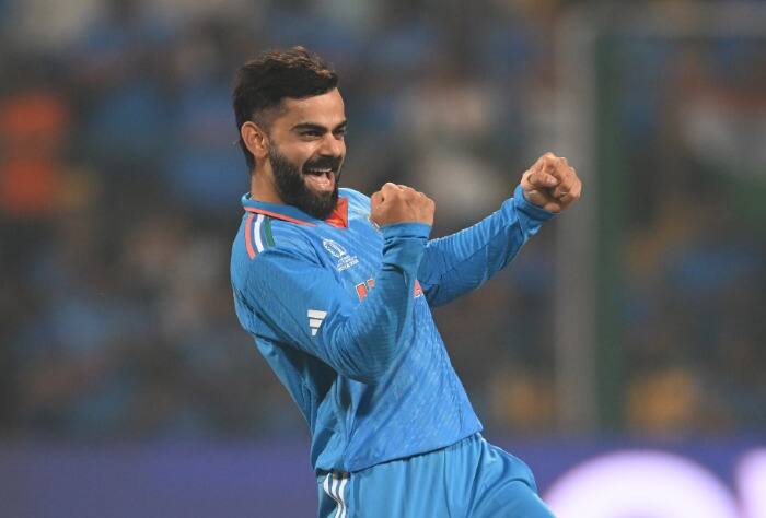 Virat Kohli, Virat Kohli wicket, Virat Kohli bowling, Virat Kohli world cup wicket, Virat Kohli wicket vs NED, IND vs NED, ODI World Cup 2023