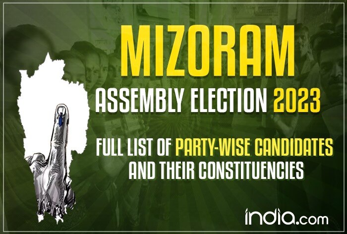 Mizoram Assembly Election 2023: Full List Of Party-Wise Candidates And ...