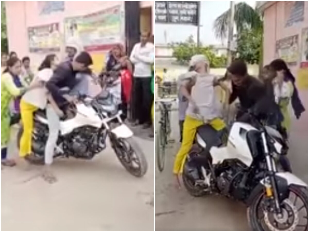 यूपी बहन के शव को पीठ से बांध बाइक पर ले गया भाई औरैया का दिल दहला देने वाला Video Viral 