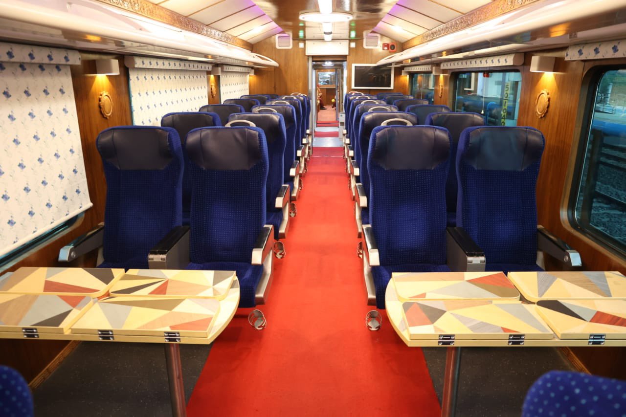 Gujarat First Steam Heritage Train: Check Ekta Nagar-Ahmedabad Special ...