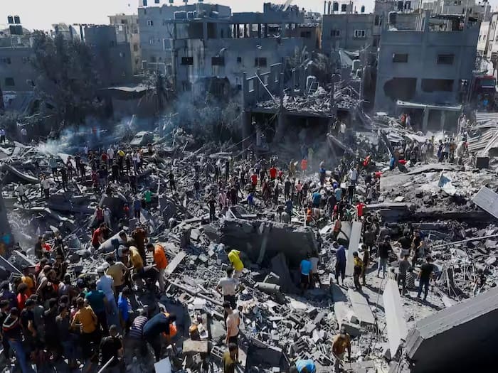 The conflict in Gaza escalated after the October 7 attack by Hamas, where about 2,500 terrorists breached the border into Israel from the Gaza Strip, leading to casualties and the seizure of hostages.