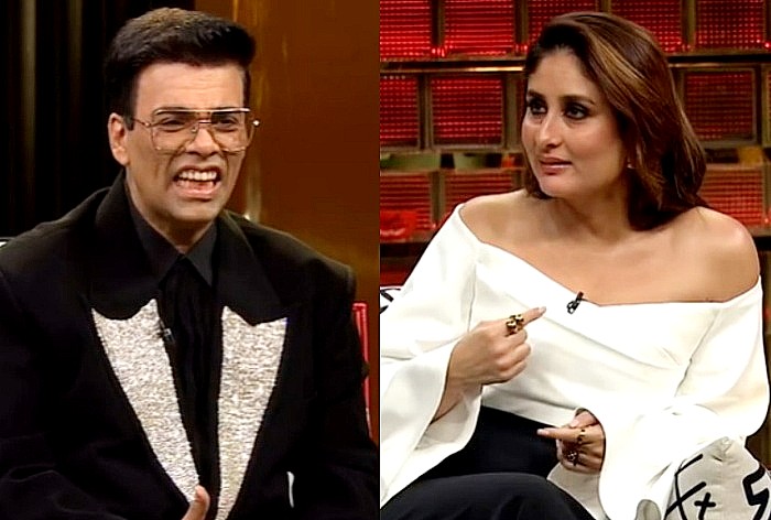 Koffee With Karan Season 8 Karan Johar Makes Kareena Kapoor Uncomfortable Talks About Ameesha