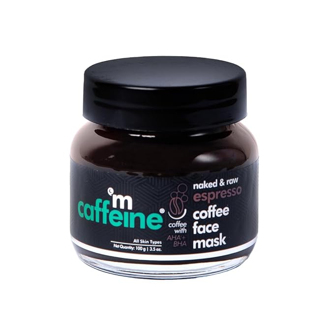 mCaffeine Exfoliating Coffee Face Pack for Glowing Skin