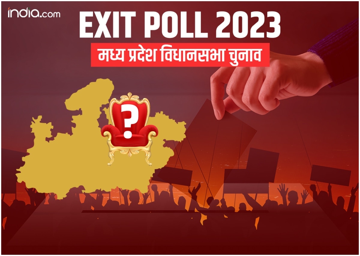Madhya Pradesh Exit Polls Results 2023 मध्य प्रदेश में किसकी बनेगी