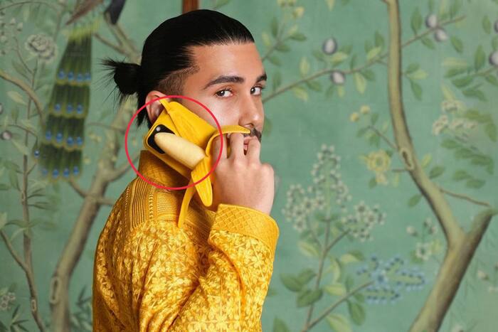 Orry Uses a Bizarre Banana Phone Case at Manish Malhotra's Diwali Party And Internet Goes 'Upside Down' - See Viral Pics