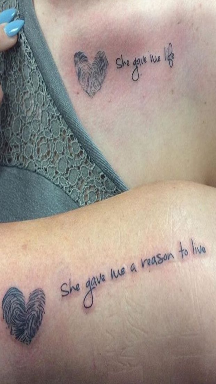 11 Tattoos For Moms Who Aren't Afraid To Show Some Ink-Covered Skin |  Tattoos for daughters, Tattoo for son, Trendy tattoos