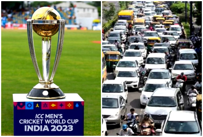 IND vs AUS Cricket World Cup Traffic Diversion Announced In Ahmedabad On Several Roads Check Advisory