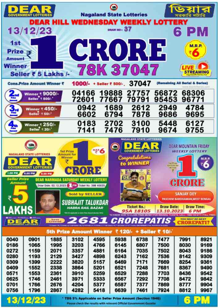 Wednesday jaldi lotto deals result