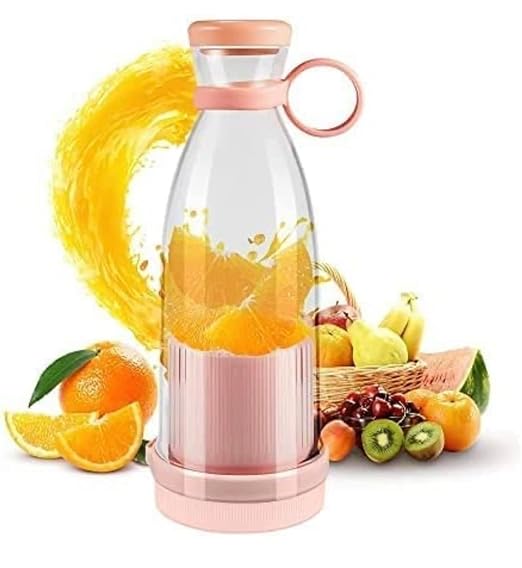 Cross-border One Usb Rechargeable Fruit Smoothie Blender Electric Mini  Juicer
