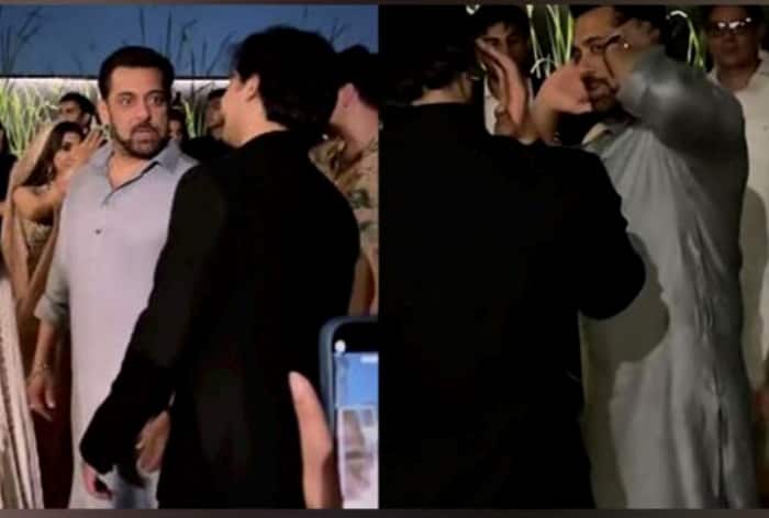 Arbaaz Khan Shura Khan Wedding Video Salman Khan Dances With New Bhabhi on Tere Mast Mast Do Nain Watch Viral Video