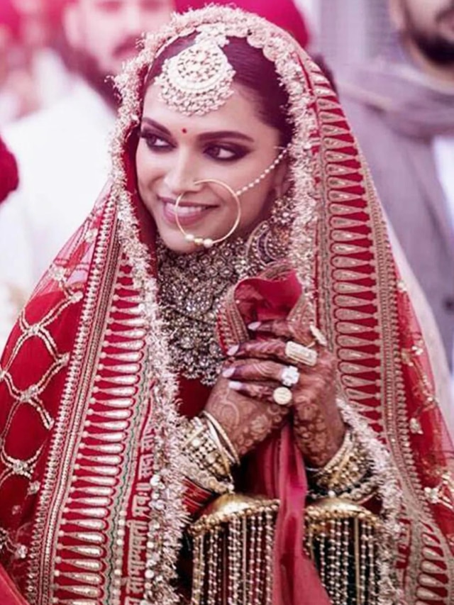 9 Deepika Padukone's Classic Bridal Looks