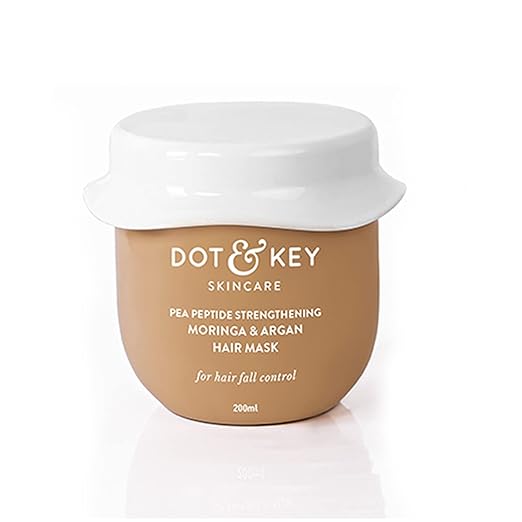 Dot & Key Pea Peptide Strengthening Moringa & Argan Hair Mask