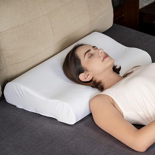 FOVERA Memory Foam Cervical Pillow for Sleeping