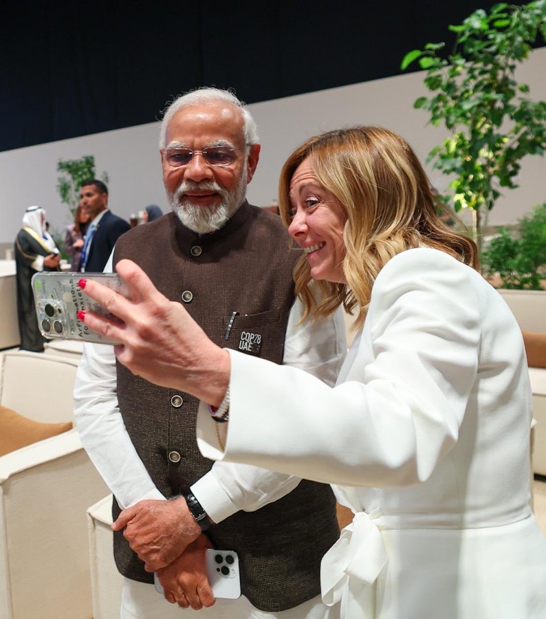 Always A Delight To Pm Modi Reacts To Viral Selfie With Giorgia Meloni As Melodi Trends On X