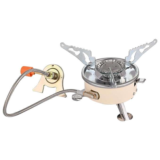 Hacer MA-2023 Gas Powered Portable Card Type Stove for Outdoor Camping,