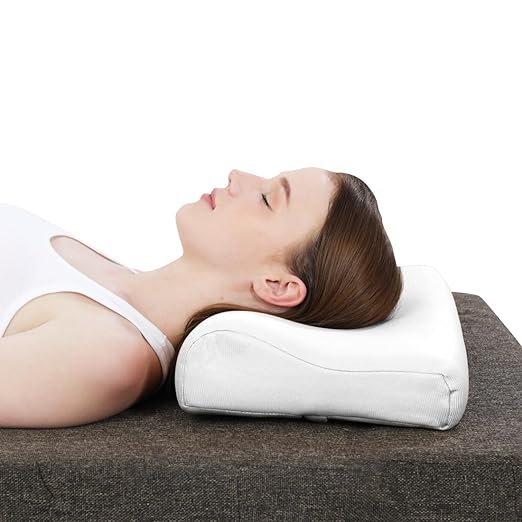 JSB BS52 Orthopedic Cervical Pillow with Memory Foam for Neck Back Pain Support Relief