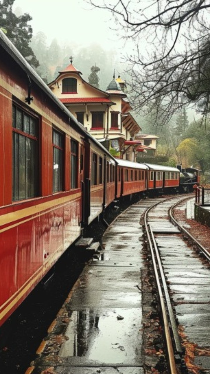 KalkaShimla Toy Train In Luxury Look; Check AI Images