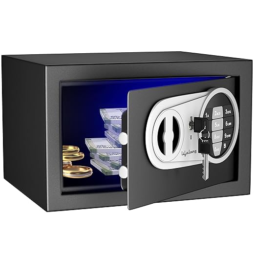 Lifelong LLHSL03 8.6Litres Home Safe Electronic Locker with LED Light