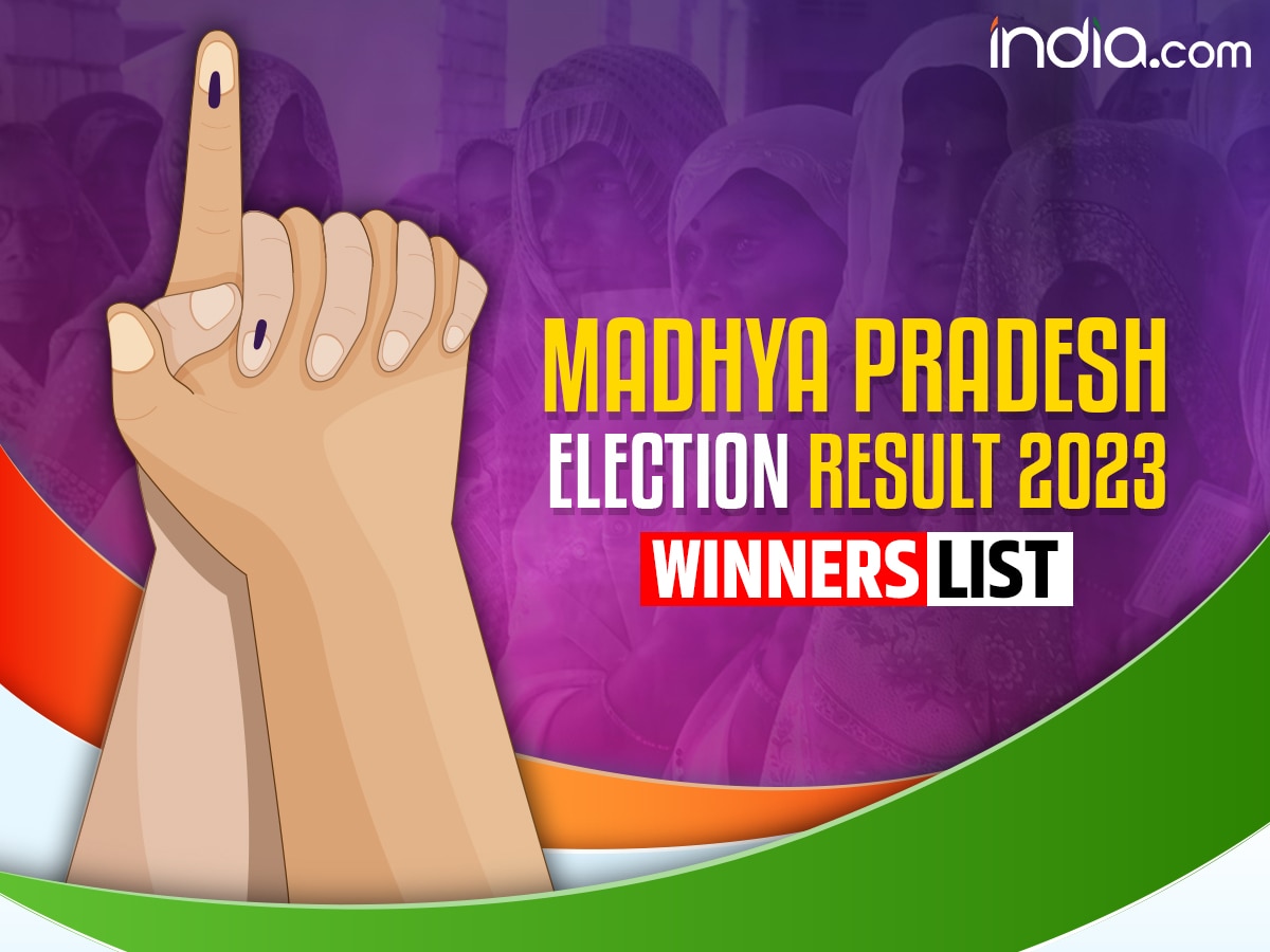 Madhya Pradesh Assembly Election Results 2023 WINNERS LIST CHECK