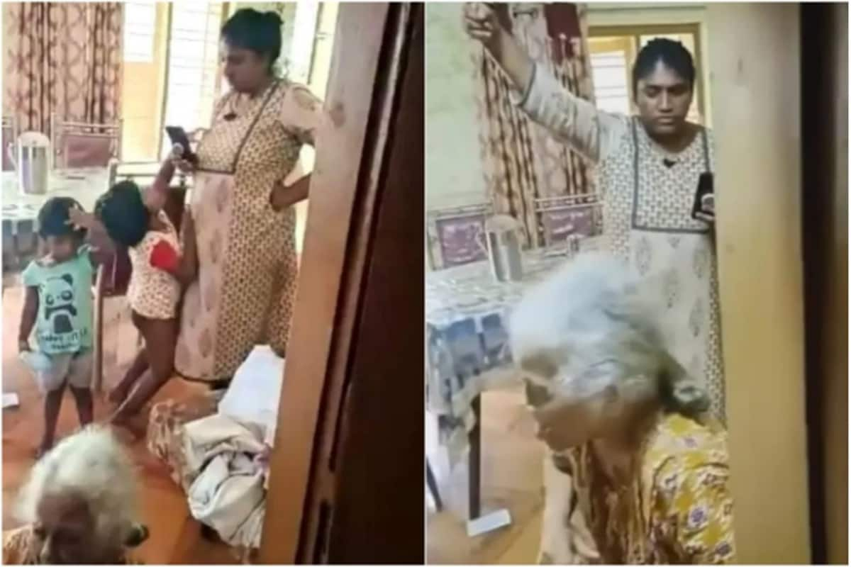 SHAME! Kerala Woman Beats Up Elderly Mother-In-Law, Arrested After Video  Goes Viral | WATCH