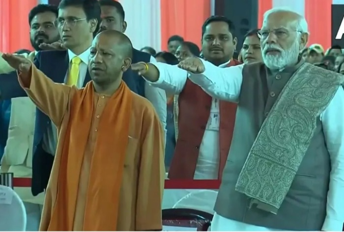 PM Modi, Yogi Adityanath Take