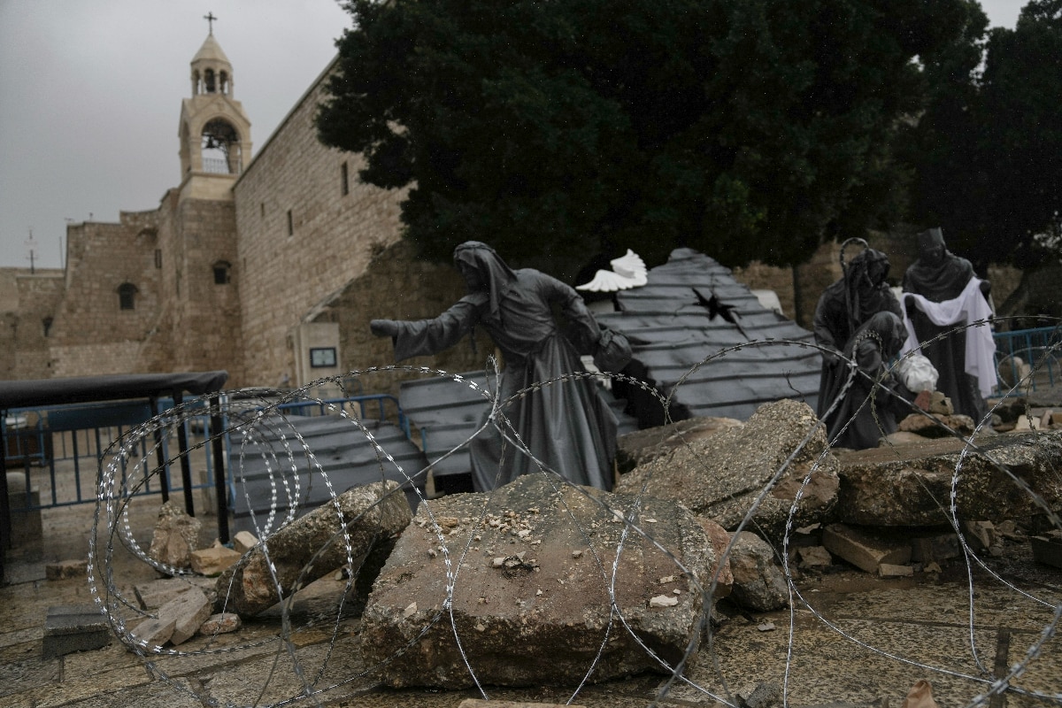 On Christmas Eve, Bethlehem Resembles A Ghost Town, Celebrations Halted Due To Israel-Hamas War