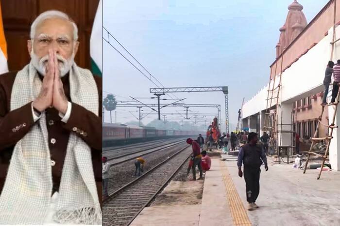 PM Modi, Ayodhya Airport, Ayodhya Dham Junction, Ayodhya Railway Station, Ram Temple, Prana Pratishtha, Ayodhya, Uttar Pradesh, Yogi Adityanath, Narendra Modi, Ram Mandir, BJP, Ayodhya Dham, Indian Railways, Ram Mandir Prana Pratishtha, Ram Temple